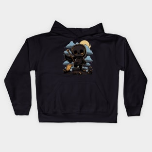 Cartoon death Kids Hoodie